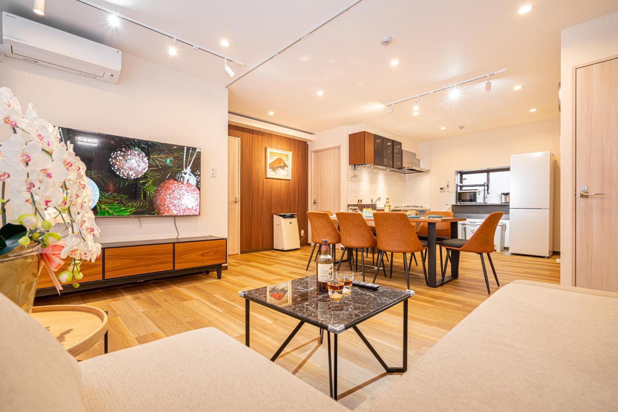 Asakusa,ginza,ueno,skytree,stn&conv 1min ,family Suite,45 Mins To Airport,kiyoka 清禾 Pensión *