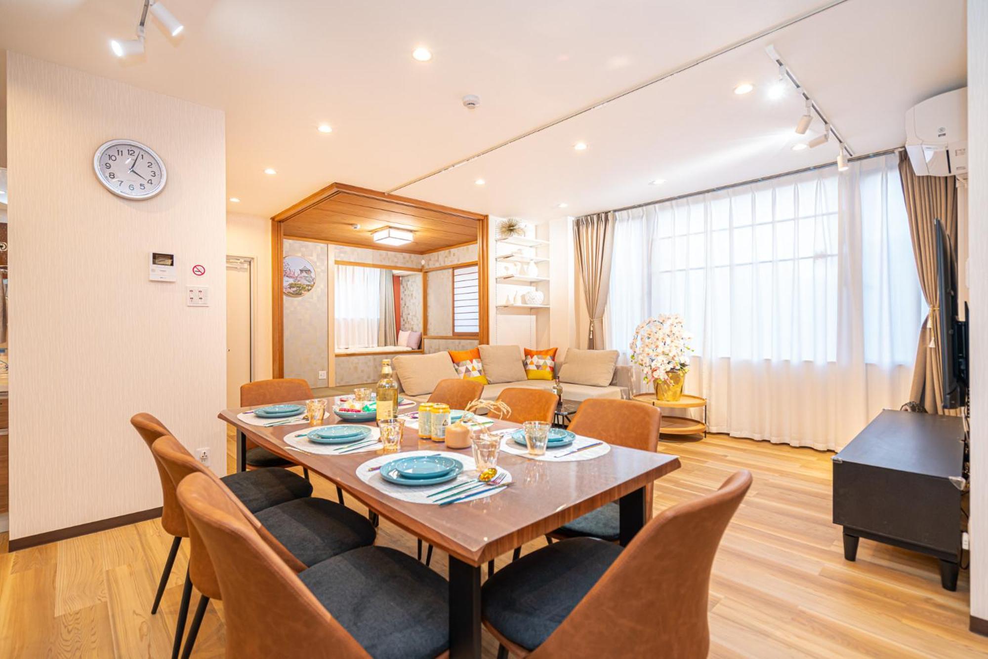 Pensión Asakusa,ginza,ueno,skytree,stn&conv 1min ,family Suite,45 Mins To Airport,kiyoka 清禾