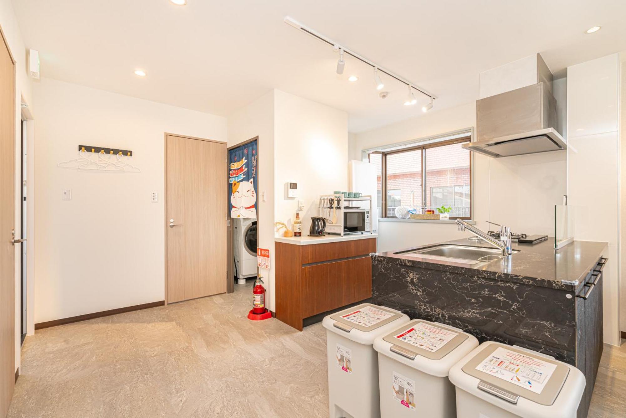Asakusa,ginza,ueno,skytree,stn&conv 1min ,family Suite,45 Mins To Airport,kiyoka 清禾 Pensión *