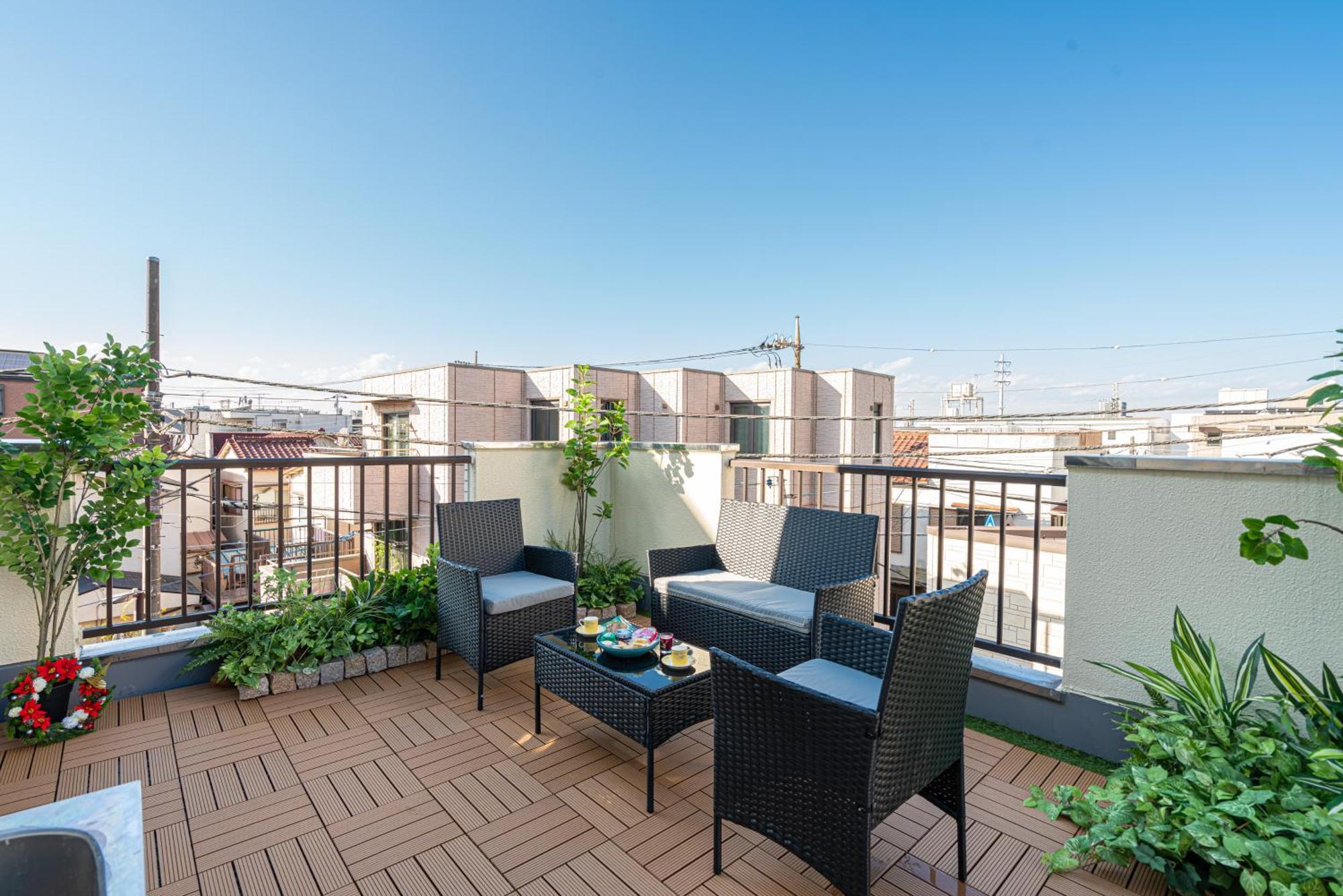 Asakusa,ginza,ueno,skytree,stn&conv 1min ,family Suite,45 Mins To Airport,kiyoka 清禾 Pensión Tokio
