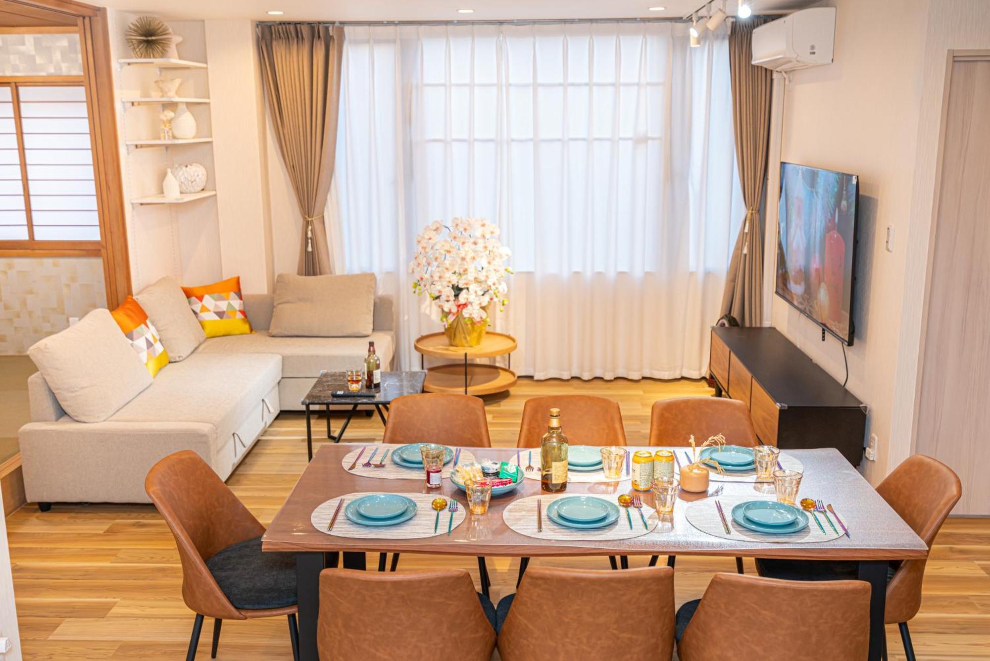Asakusa,ginza,ueno,skytree,stn&conv 1min ,family Suite,45 Mins To Airport,kiyoka 清禾 Pensión *