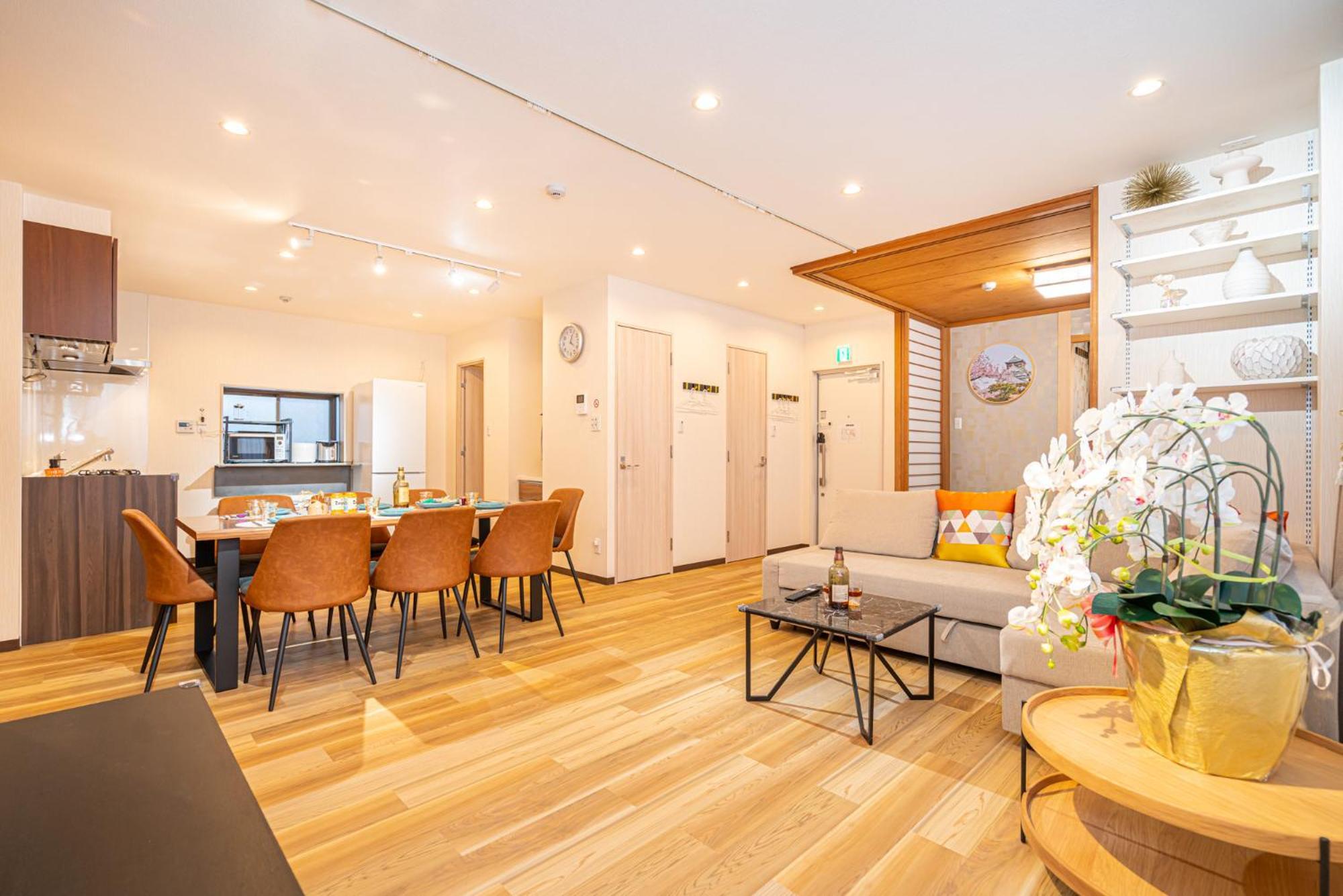 Pensión Asakusa,ginza,ueno,skytree,stn&conv 1min ,family Suite,45 Mins To Airport,kiyoka 清禾 Tokio
