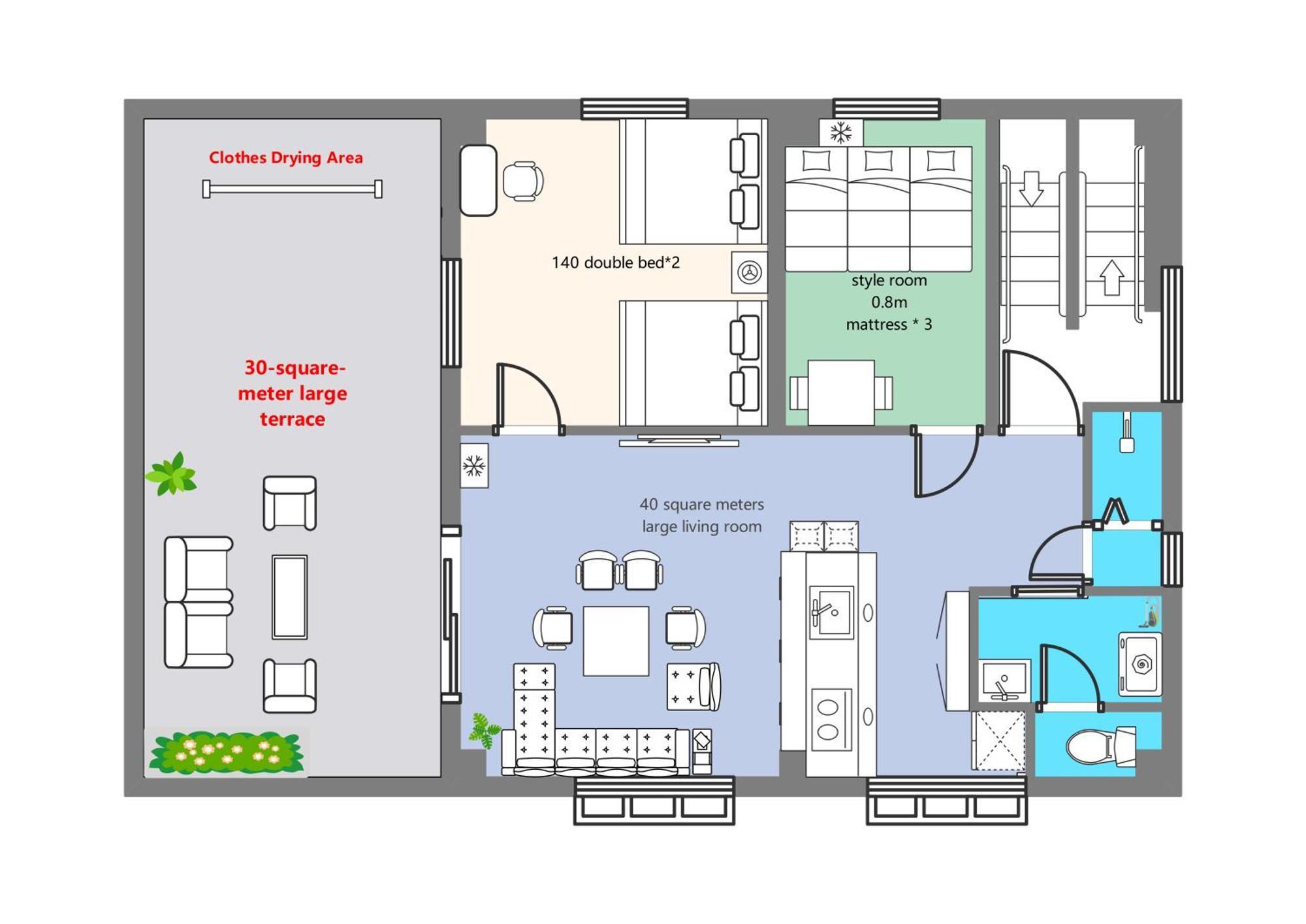 Pensión Asakusa,ginza,ueno,skytree,stn&conv 1min ,family Suite,45 Mins To Airport,kiyoka 清禾 Tokio